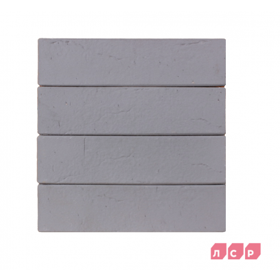 Кирпич облицовочный клинкерный ЛСР, 0.71НФ пустотелый, Осло серый, винтаж, М300, 250х85х65 мм