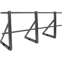 Ограждение кровельное для фальцевой кровли Roofsystems Econom фальц, H=600 мм RAL 7024, L=3000 мм