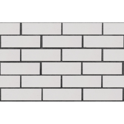 Кирпич облицовочный клинкерный ЛСР, 0.71НФ пустотелый, Вернамо белый, винтаж, М300, 250х85х65 мм