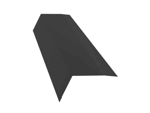 GL Карнизная планка, 100х65 мм 0.45 мм, PE-Double, RAL 7016, L=2000 мм