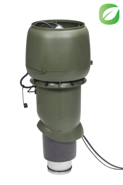 P-вентилятор Vilpe, ECo 190 P, 125/ ИЗ/ 500 мм зеленый