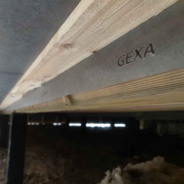 Изоспан A цоколь, ветро-влагозащитная паропроницаемая мембрана, 70 м²