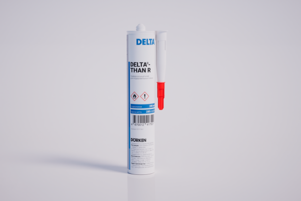DELTA-THAN R эластичный универсальный клей для соединения гидроизоляционных плёнок, 280 мл