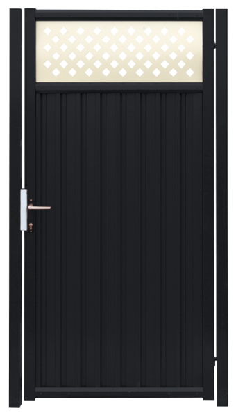 Калитка Estet Plus  2.4 х 1.0 м, RAL 7024