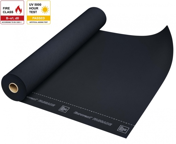 Eurovent FASSADE SK2 мембрана для фасадов с зазорами до 50 мм, 1.5х50 м, рулон 75 м²