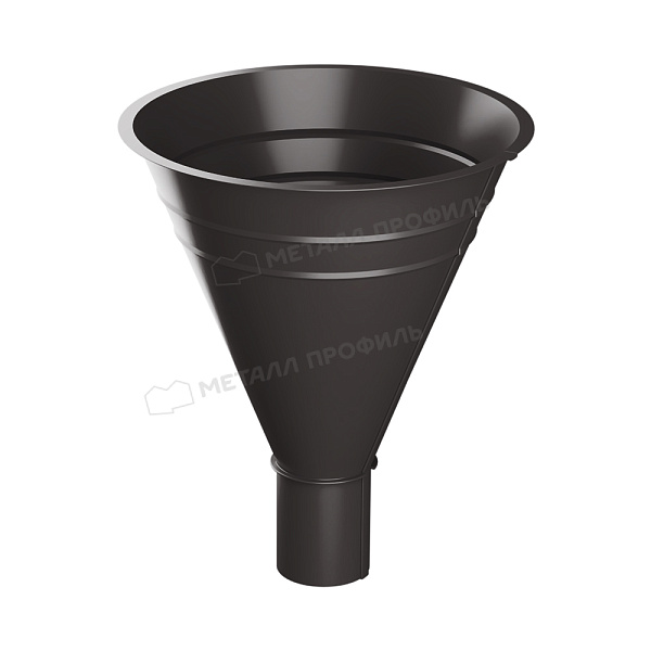 Воронка водосборная Ø 300/100 мм Металл Профиль Foramina, PUR, RR 32