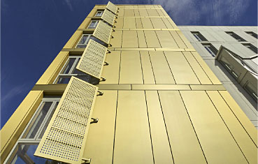 Цинк-титан elZinc® Rainbow, рул 670 мм, 0.7 мм, золотой
