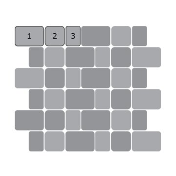 Тротуарная плитка SteinRus Инсбрук Инн 60 мм 150/225 х 112.5/150 мм, цвет: серый