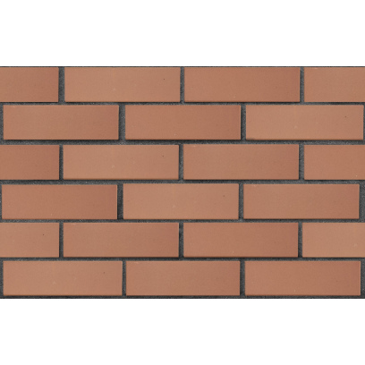 Кирпич облицовочный керамический ЛСР, 1НФ пустотелый, цвет: светло-коричневый, гладкий, М175, 250х120х65 мм