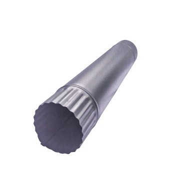 Труба водосточная Ø 100 мм, L=3000 мм 0.5 мм, Zn, без цвета