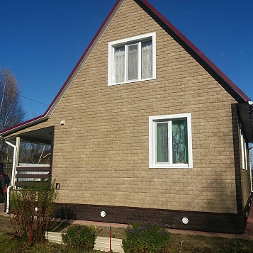 Фасадные панели Альта Профиль, Фагот, 1170 х 450 мм цвет: шатурский