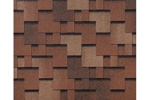 Битумная черепица RoofShield, Фемили Lite, модерн цвет: сандаловый, 3 м² / уп.