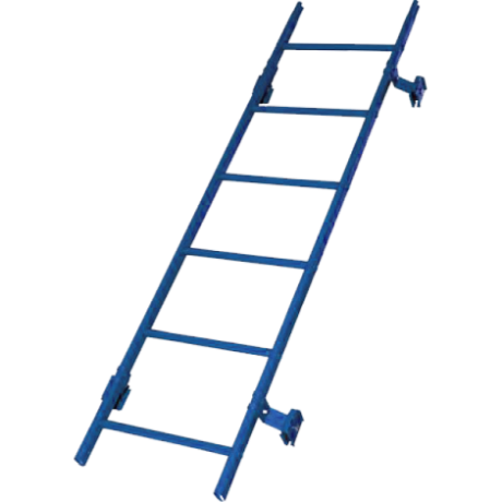 Лестница кровельная для фальцевой кровли Roofsystems Prestige 400 фальц, L=3000 мм RAL 5005