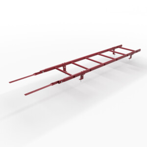 Лестница кровельная, универсальная Roofsystems Prestige 600, L=1200 мм RAL 3005
