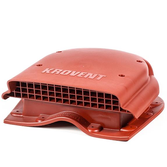 Кровельный вентиль Krovent KTV Wave New красно-коричневый