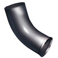 Колено стока, Grand Line Ø 90 мм, RAL 7024