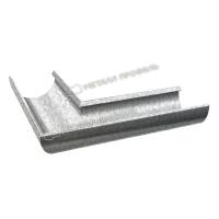 Угол желоба универсальный 90°, Ø185 мм, Металл Профиль Проект, Zn