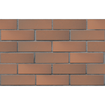 Кирпич облицовочный керамический ЛСР, 1НФ пустотелый, цвет: светло-коричневый Флеш, гладкий, М175, 250х120х65 мм