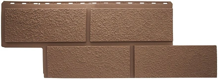 Фасадные панели Альта Профиль, Неаполь ЭКО, 1260 х 460 мм цвет: терракотовый