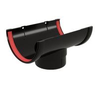 Воронка желоба пвх, Grand Line классик Ø 120/87 мм, цвет: чёрный