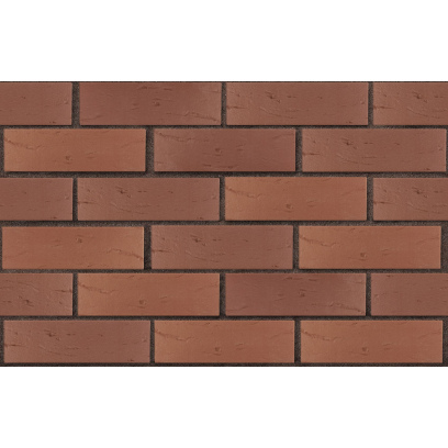 Кирпич облицовочный керамический ЛСР, 1НФ пустотелый, цвет: коричневый, рустик, М175, 250х120х65 мм