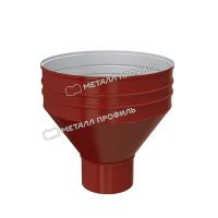 Воронка водосборная Ø350/150 мм, Металл Профиль Проект, PE, RAL 3011