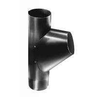 Тройник трубы Grand Line, Ø 90 мм, RAL 9005