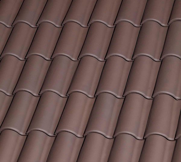 Керамическая черепица La Escandella Mixed, Brown klinker