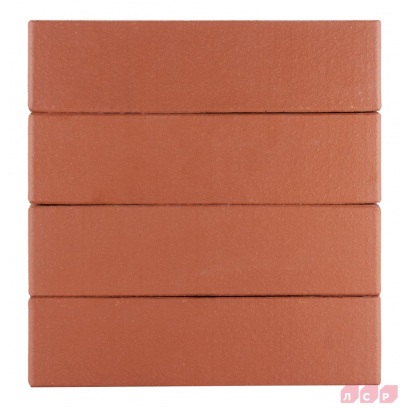 Кирпич облицовочный керамический ЛСР, 1НФ пустотелый, цвет: красный, гладкий, М175, 250х120х65 мм