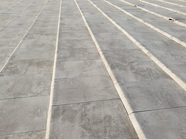 Керамическая черепица Tejas Borja TECH Flat 10, Sidney Graphite