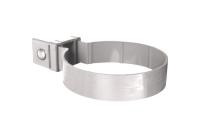 Хомут трубы пвх Kliker Premium, Grand Line Ø 87 мм, цвет: белый