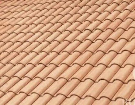 Керамическая черепица Rongguan Roman, цвет: персиковый