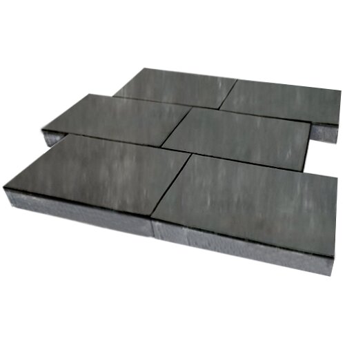 Тротуарная плитка SteinRus Парк Плейс 80 мм 600х300 мм, цвет: актау