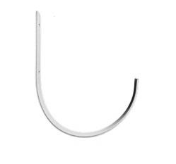 СЗ Крепление желоба Ø 150 мм, L=120 мм грунт, RAL 8017