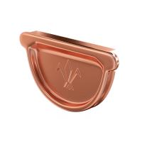 Заглушка универсальная с резиновым уплотнением, Aquasystem Элит Ø 150 мм, медь