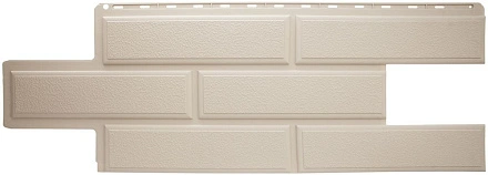 Фасадные панели Альта Профиль, Венеция ЭКО, 1260 х 460 мм цвет: кремовый