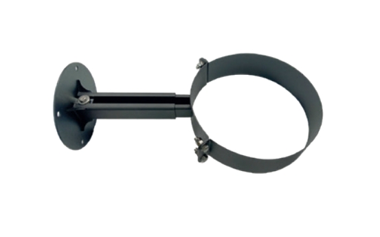Хомут настенный телескопический 200-350 мм Schiedel Permeter 25, Ø130/180 мм черный
