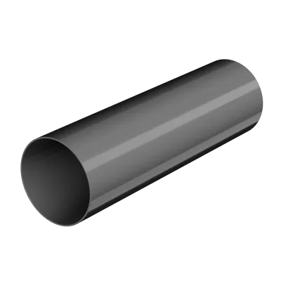 Труба водосточная, Технониколь, оптима Ø80 мм, L=1500 мм, цвет: серый