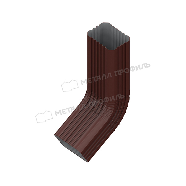 Колено трубы 60°, Металл Профиль Бюджет, Ø76х102 мм, RR 32