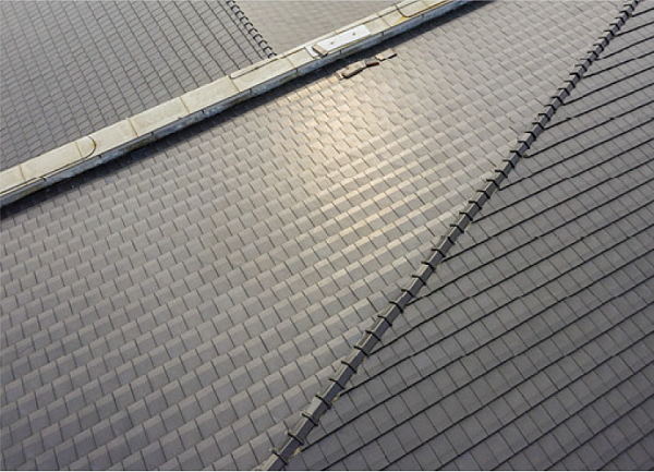 Керамическая черепица Rongguan Flat, цвет: алмазно-черный