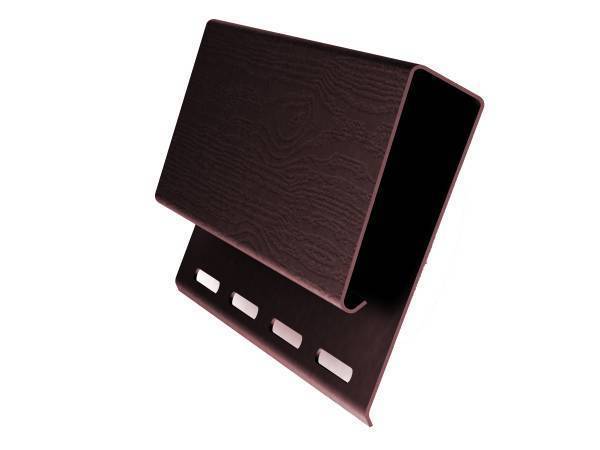 Наличник широкий пвх, Grand Line, L=3000 мм серия Premium Acryl, цвет: темный дуб