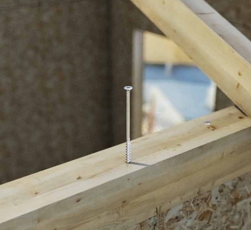 Шуруп для древесины с потайной головкой, оцинкованный HolzTechnic, SNK Ø5, L=100 мм