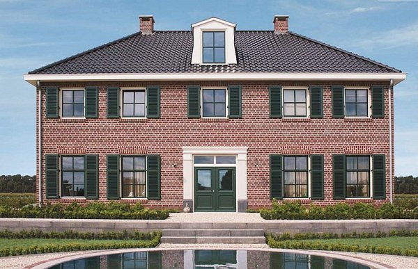 Керамическая черепица ABC Klinkergruppe TG10, Антрацит (черно-коричневый ангоб)