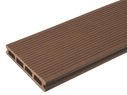 Террасная доска TalverWood 148 мм, L= 4000 мм вельвет и 3D, цвет: орех