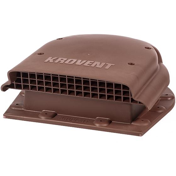 Кровельный вентиль Krovent KTV Seam New коричневый