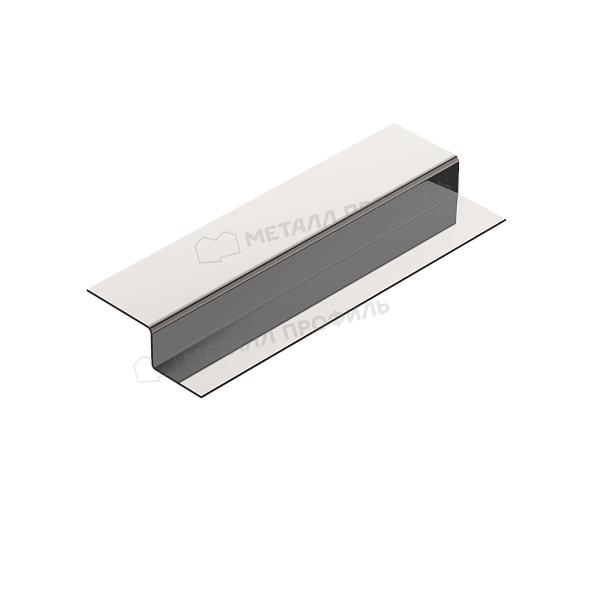 Профиль крепежный Z-образный Металл Профиль, 29х20х3000 мм 1.2 мм, ОЦ, zinc