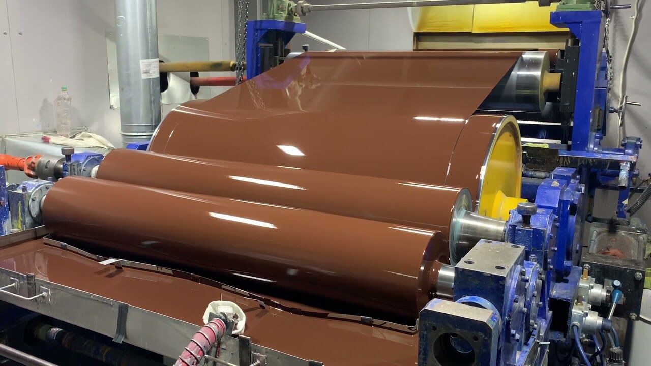 Покраска стали по палитре RAL Покраска стали по палитре RAL