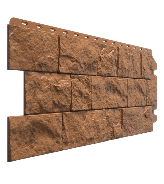 Фасадные панели Docke Fels, 1072х450 мм Premium, цвет: терракотовый