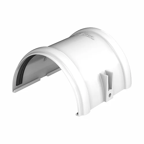 Соединитель желоба, Технониколь пвх, стандарт Ø 125 мм, цвет: белый