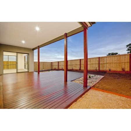 Террасная доска Мербау 120 мм, гладкая / антислип